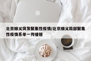 北京顺义突发聚集性疫情/北京顺义局部聚集性疫情系单一传播链