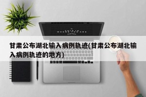甘肃公布湖北输入病例轨迹(甘肃公布湖北输入病例轨迹的地方)