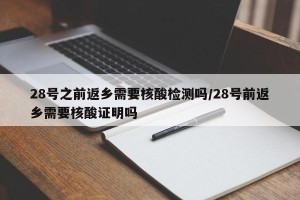 28号之前返乡需要核酸检测吗/28号前返乡需要核酸证明吗